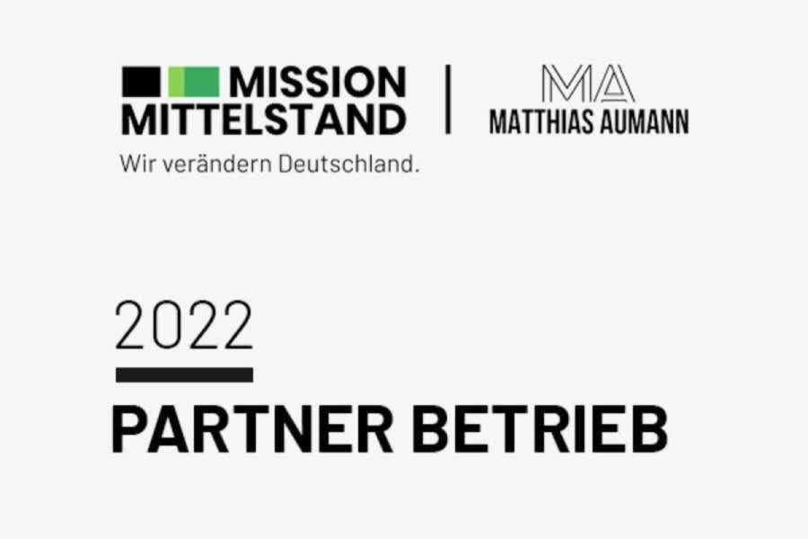 Mit Nr.2 geben wir uns nicht zufrieden „Mission Mittelstand“